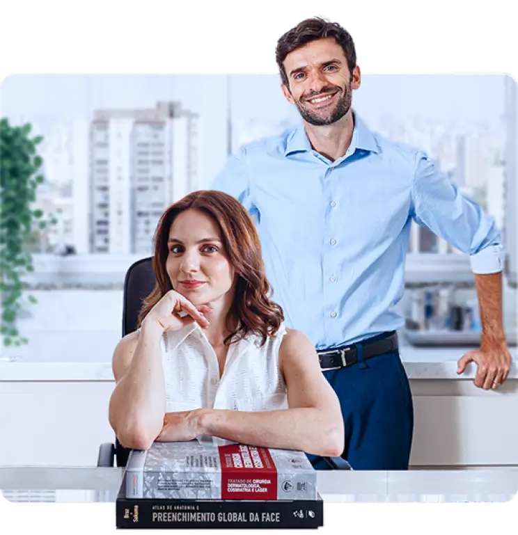 Dr. André Cherubim e Dra. Mariana Canteras