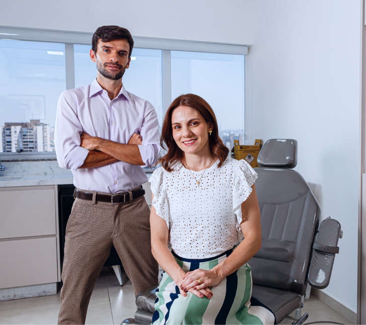 Dr. André Cherubim e Dra. Mariana Canteras