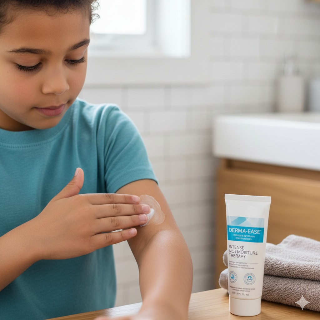 A dermatite atópica tende a melhorar conforma a criança cresce?